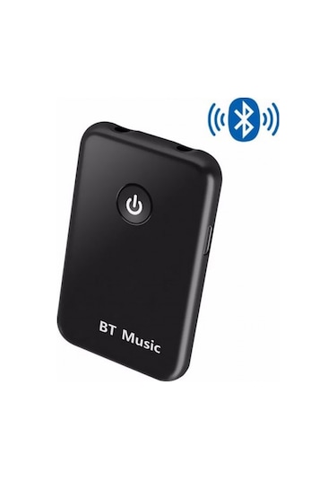 2 İn 1 Bluetooth 5.0 Verici Alıcı Kablosuz Ses Adaptörü Aux Girişli
