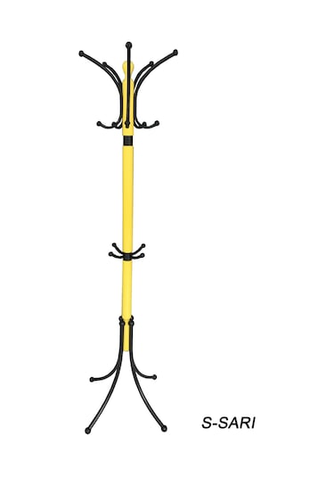 Tolunay Portmanto Ayaklı Askılık - Yonca Model Sarı
