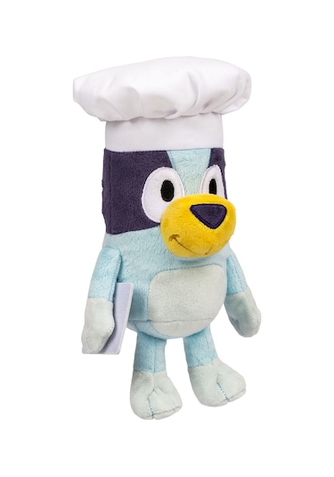 Bluey Pelüş Figür - Aşçı Bluey 23 Cm Çok Renkli
