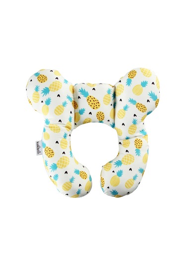 Koruyucu Seyahat Araba Koltuğu Baş Ve Boyun Yastık Yumuşak Boyun No.06 Ekru