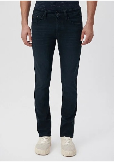 Erkek Lacivert M0042227245 Jake Slim Leg Kot Pantolon-lacivert Lacivert