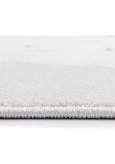 Sparkle Krem Gri Anne Çocuk Bulut Figürlü Çocuk Odası Halısı 133x Gri