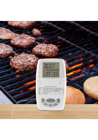 Sones Ts-84 Mutfak Elektronik Dijital Gıda Termometresi Pişirme Barbekü Termometresi