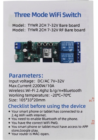 Geeksen Tuya 2 Kanal Wifi Röle Modülü - Alexa Ve Google Home Uyumlu Zamanlama Fonksiyonlu Akıllı A