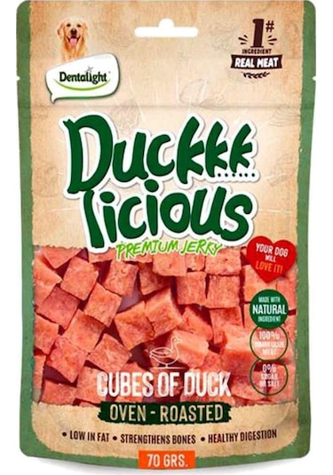 Dentalight Duck Cube Ördek Etli Köpek Ödül Küpleri 70 Gr