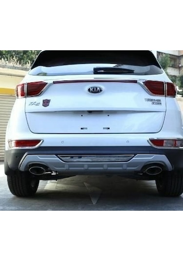 Kia Sportage Arka Tampon Koruması Difüzör 2016-2018