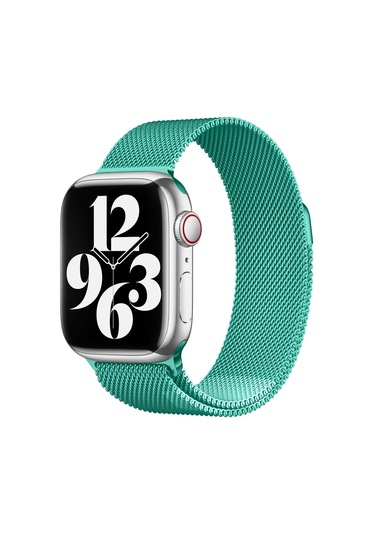 Teknodur Watch 40mm Uyumlu Krd-01 Metal Kordon-açık Yeşil