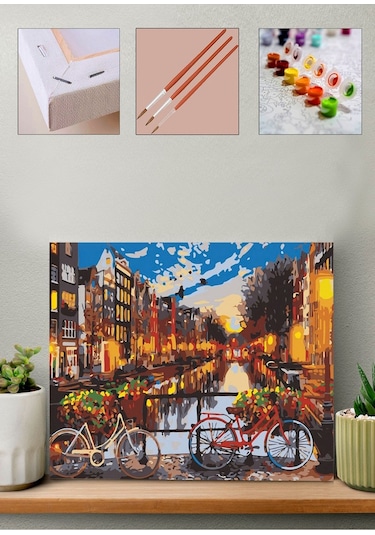 Sayılarla Boyama Seti - Amsterdam