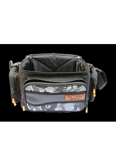 Fujin Black Camo Helper Bag - Balıkçı Çantası