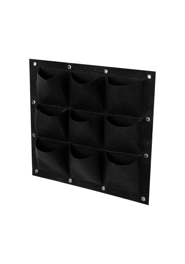 Kosona 9 Delikli Duvar Tipi Nikelik, Nitelikli Tekstil, Bitki, Çiçek Ve Sebze İçin, Hava Geçirgen, Hafif, Kolay Asma