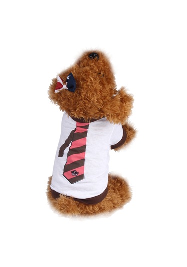 Köpek İçin Kravat Pet Kıyafet Sweat Tshirt