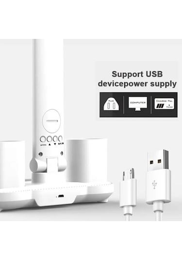 Monozone 5in1 Çok Fonksiyonlu Şarjlı Masa Lambası