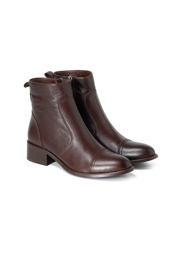 Marrone Brown Bot Kadın 25k12002 Vergelio Skin Boot Marrone Brown