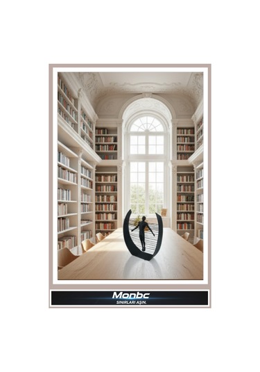 Monbc Modern Sanat Heykeli 3d Tasarım Dekoratif Biblo, Hediyelik Ve Ev Ofis İçin Şık Aksesuar