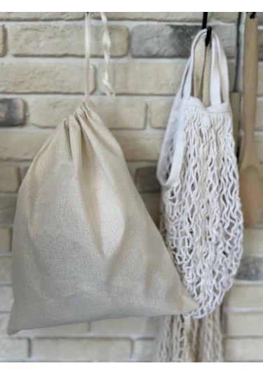 Fruktovka.rf Dikişsiz Malzeme Çantası, Eko Çanta, Otlar Ve Hediye İçin 18319038 Bej