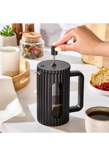 Karaca Parma French Press Siyah 800 Ml Siyah