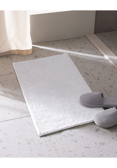 Madame Coco Conques Banyo Paspas - Beyaz - 50x80 Cm Beyaz