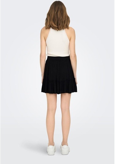 Only Onlıbıza Lıfe Short Skırt Wvn Noos 15219931 Siyah 001