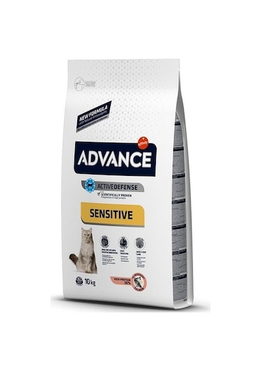 Advance Sensitive Somonlu Yetişkin Kedi Maması 10 KG