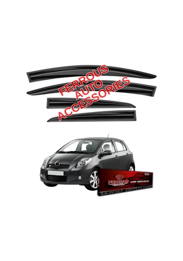 Toyota Yaris Hb Ferrous Cam Rüzgarlığı 4lü 2006 2011