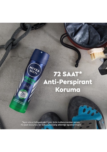 Nivea Fresh Sensation Erkek Sprey Deodorant 3 x 150 ML