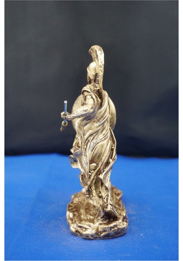 Mitolojik Tasarım Achilles Aşil - Ev Ofis Dekoratif Hediyelik Aksesuar 28 Cm Altın