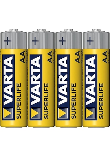 Varta Superlife 2006 AA Kalem Pil 12'li + Superlife 2003 AAA İnce Pil 12'li