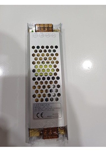 Milan Ultra Slim Şerit Led Trafosu 12v -8,5 Amper