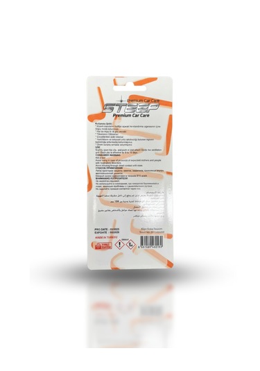 Steep Ultimate Araç İçi Klima Kokusu Klipsli 4 Adet Papaya Aromalı Papaya