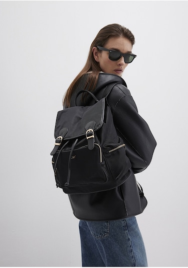 Mavi - Siyah Sırt Çantası 1913389-900 Siyah