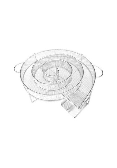 Tongxida 304 Ss Soğuk Füme Jeneratörü - Ahşap Tozu Sepeti 20x19x5cm, Çok Renkli Çok Renkli