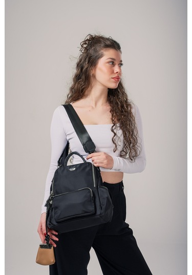 Ççs Kadın Sırt Çantası Ccs18027 Siyah Siyah