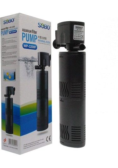 Sobo Akvaryum İç Filtre Wp-3200F 25W 1200Lt/Saat