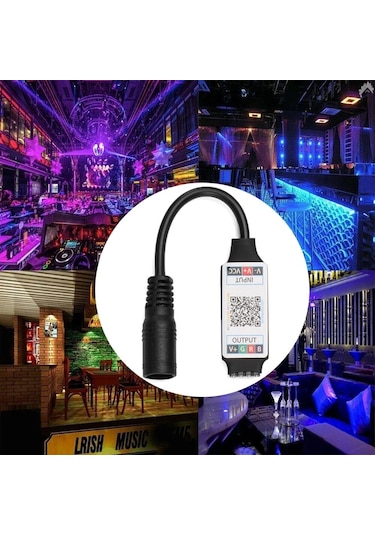 Bluetooth Rgb 6 Amper. Şerit Led Kontrol Cihazı