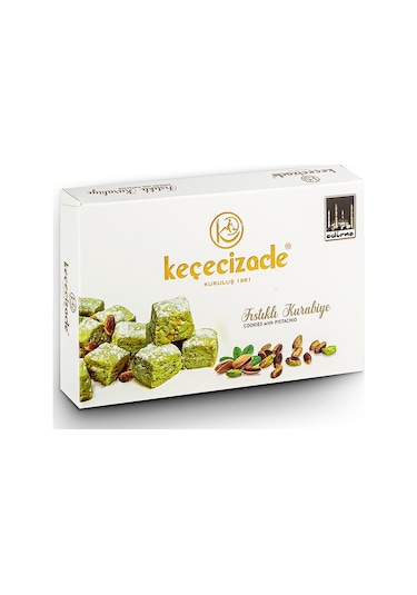 Keçecizade Fıstıklı Kare Kurabiye 250 G