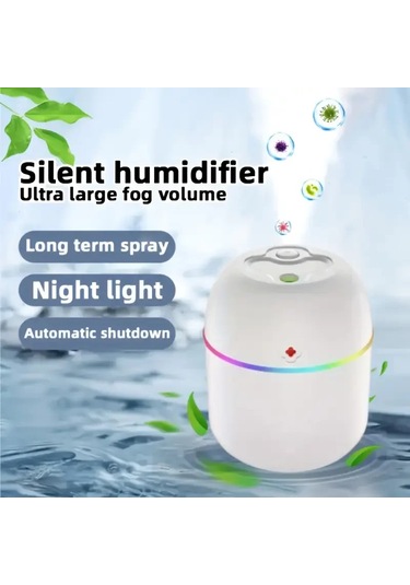 Mini Hava Nemlendirici 3in1 H2o Humidifier220ml 5060