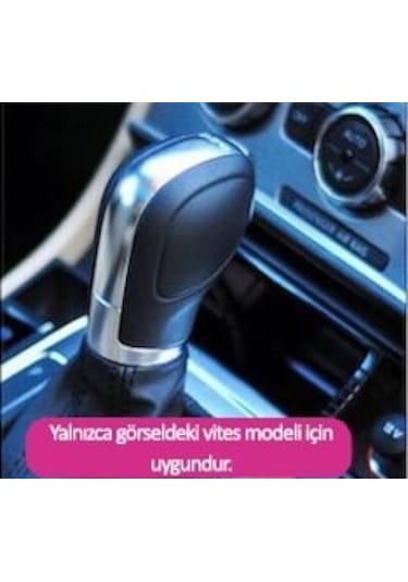 Volkswagen Seat Skoda Golf Dsg Silikon Vites Topuz Kılıfı Siyah