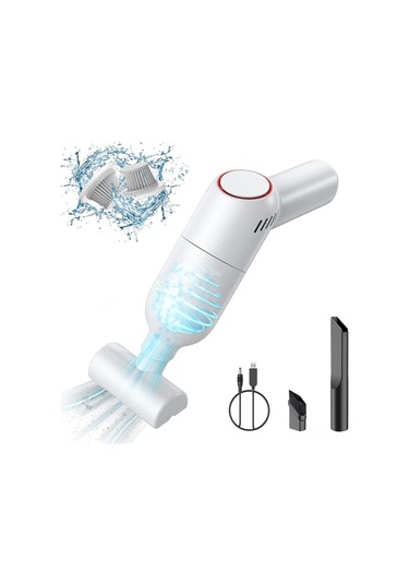 Reedark El Tipi Kablosuz Süpürge: 120w Güçlü Emme, 45 Dakika Kullanim Süresi, Islak-kuru Kullanim, Araba Ve Ev İçin Mini Taşınabilir