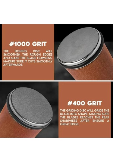 Liangmei Yeni Rolling Bıçak Bileyici Çift Taraflı Elmas Bileme