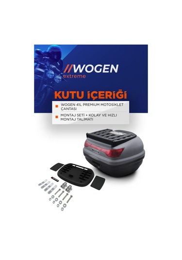Wogen Wg41 Arka Çanta 41 L Sırt Dayamalı Premium Nardo Gri Nardo Gri