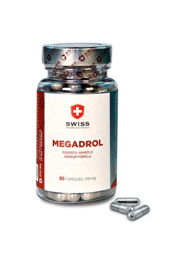 Swiss Megadrol Sarms Epistane + Trenavar + 1-andro 80 Kapsül