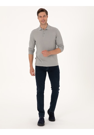 Pierre Cardin Erkek Gri Sweatshirt 50314048-vr024 Gri