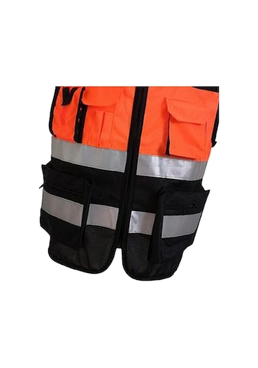 Suntek Magideal Trafik Xxl 180 Turuncu Siyah Şeritli Güvenlik