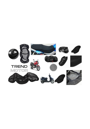 Motosiklet Sele Koltuk Kılıfı 3D Çift Kat File / Tüm Motorlar 6 MM 505977794
