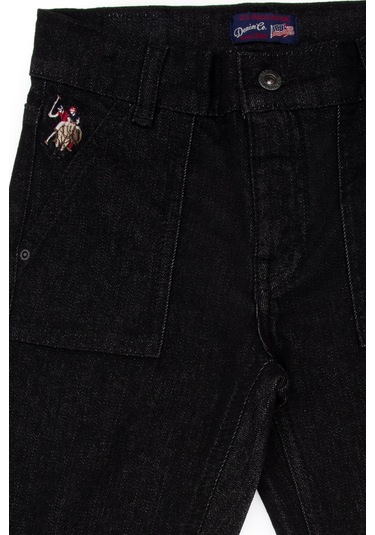U.s. Polo Assn. Erkek Çocuk Siyah Pantolon Jean 50316705-dn0027 Black