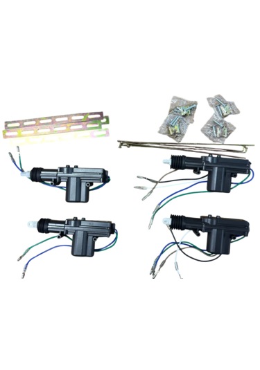 Merkezi Kilit Motoru Seti Uzaktan Kumandalı 12v