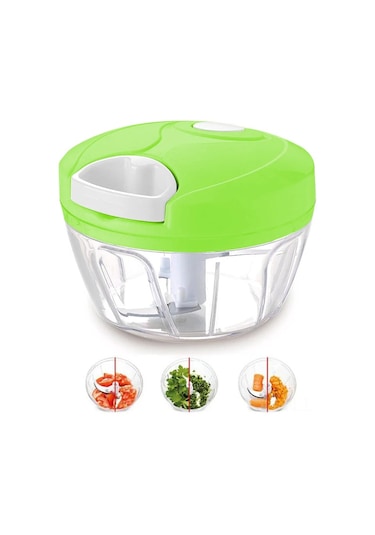 Xindoker El Çekmeli Elmalı Gıda Dilimleyici - Sebze, Meyve, Fıstık, Soğan Hızlı Kırıcı - 304 Paslanmaz Çelik Bıçaklı, Elektriksiz, Taşınabilir, Temizlenmesi Kolay Diğer