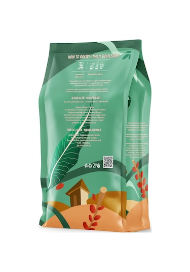 Brazil Decaf Co2 Yöresel Filtre Kahve 250 Gr. Çekirdek Kahve