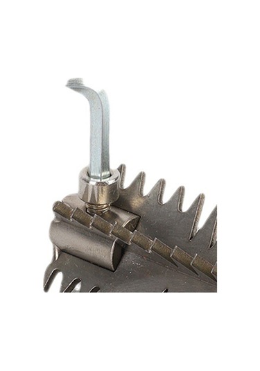 Elektrikli Balık Ölçek Kazıyıcı Aksesuarları Balık Ölçek Bıçağı A Gümüş