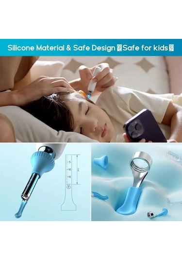 Bebırd Home 30s Famıly Edıtıon 10mp Kamera 3.5mm Lens Şarjlı Wıfı Görüntülü Kulak Temizleme Seti